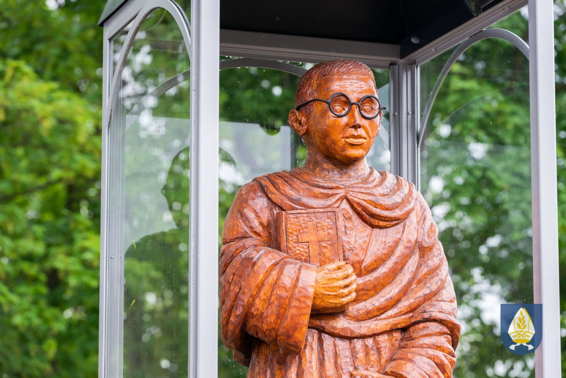 Poświecenie pomnika bł. Hilarego Januszewskiego w Jego rodzinnej parafii