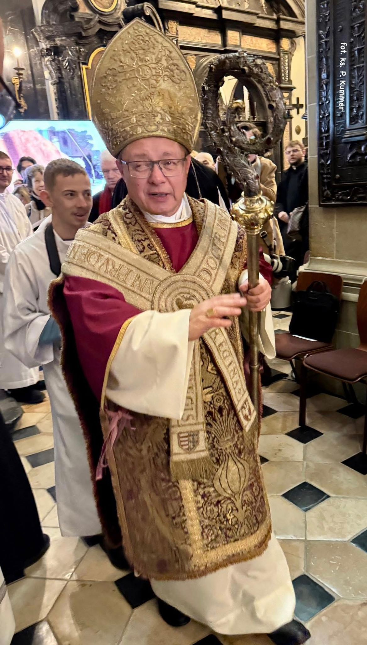 Obecność karmelitów na ingresie nowego metropolity krakowskiego