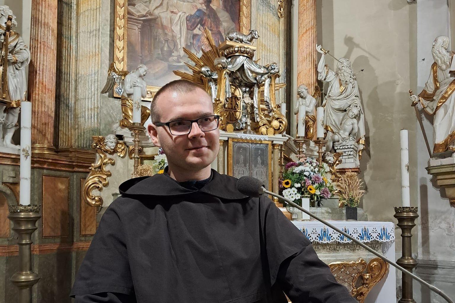 I rocz. złożenia profesji wieczystej przez br. Grzegorza Gawła